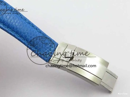 MiroTime 0215 Elegant Daytona 116519 OXF Best Edition Blue Dial on Blue Leather Strap A 3073